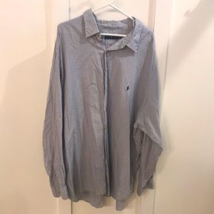 Ralph Lauren Plaid Long Sleeve Button Up